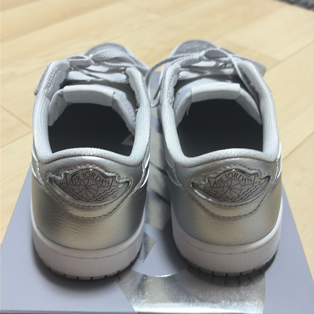Nike Air Jordan 1 Retro Low OG "Silver"(no Briefcase)