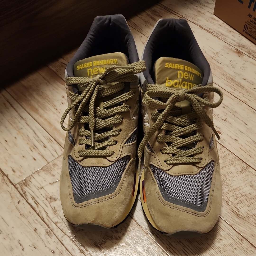 Salehe Bembury × New Balance 1500 Made in UK "Olive/Grey"