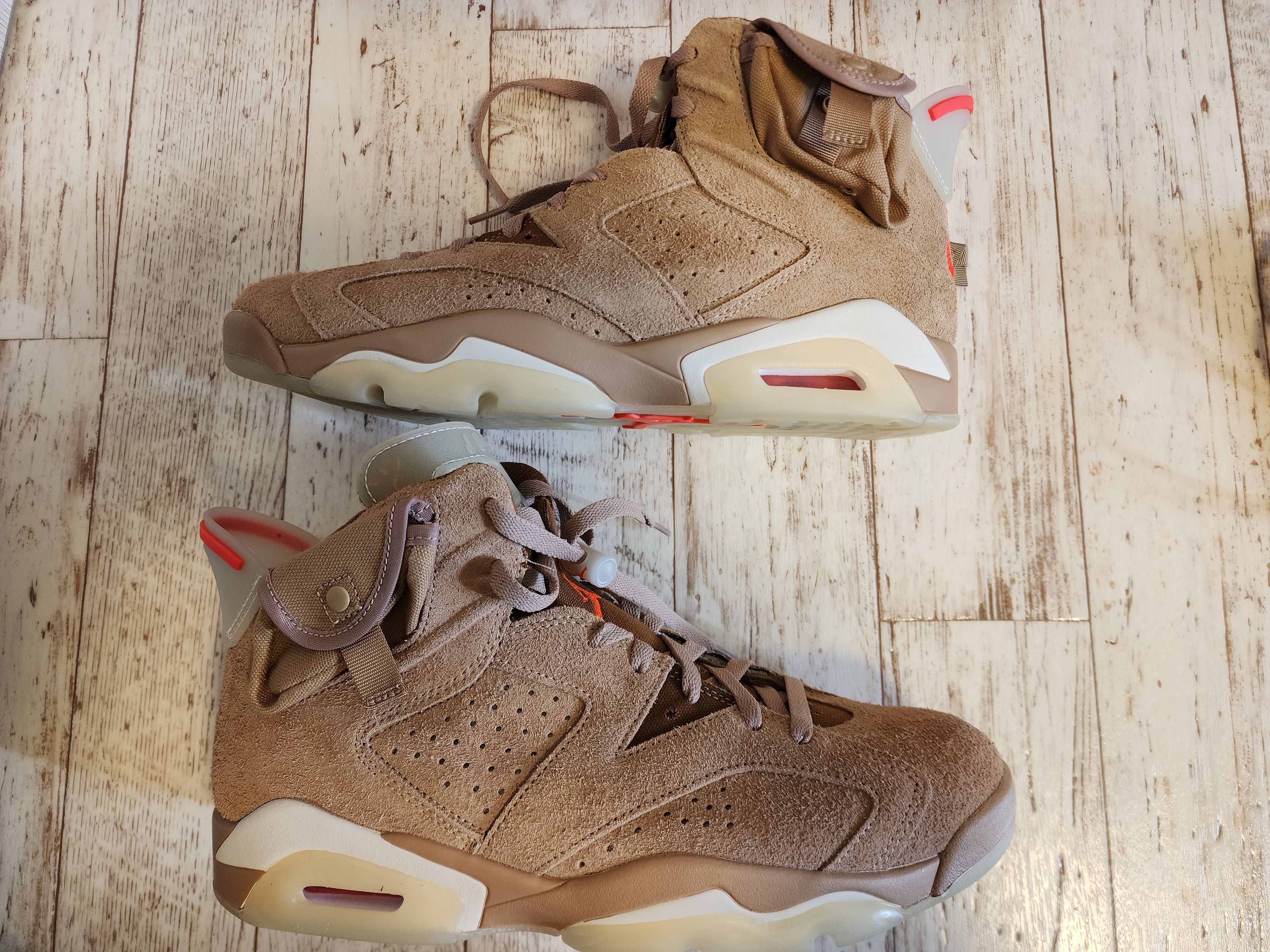 Travis Scott × Nike Air Jordan 6 "British Khaki"