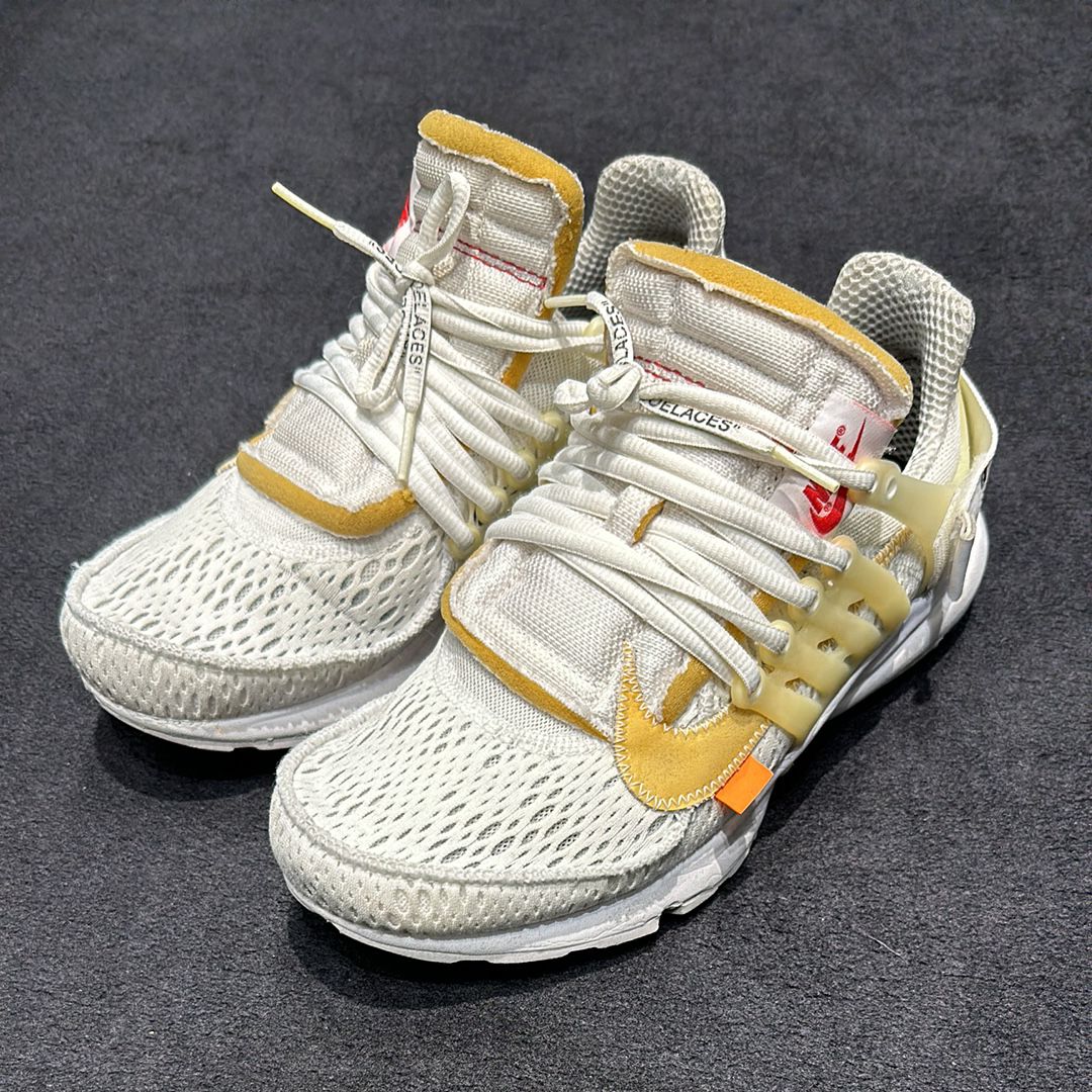 Off-White × Nike Air Presto "White/Black/Cone"