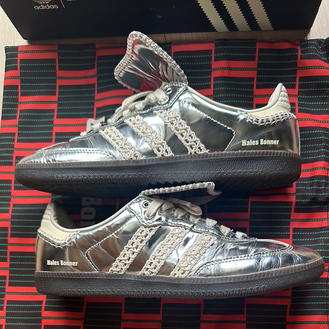 Wales Bonner × adidas Samba "Silver"