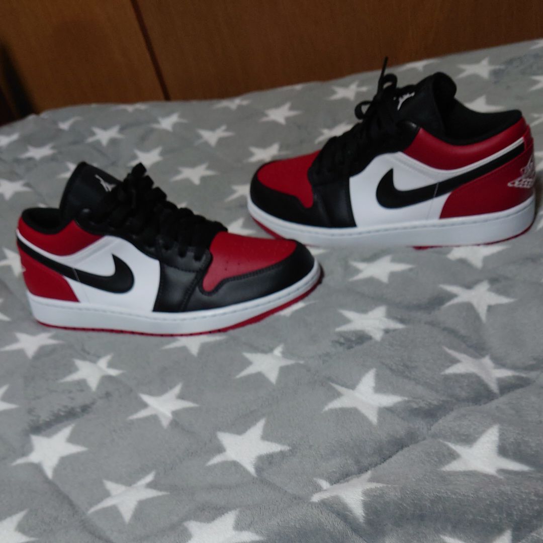 Nike Air Jordan 1 Low "Bred Toe"