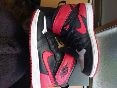 Nike Air Jordan 1 High Flyease "Black/Gym Red"