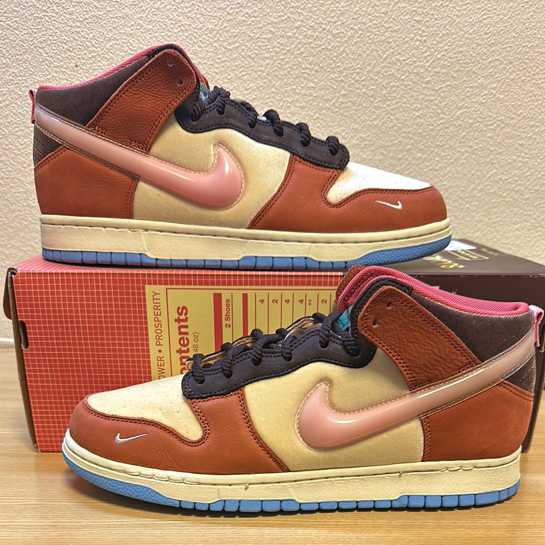 SOCIAL STATUS × NIKE DUNK MID "CHOCOLATE MILK"