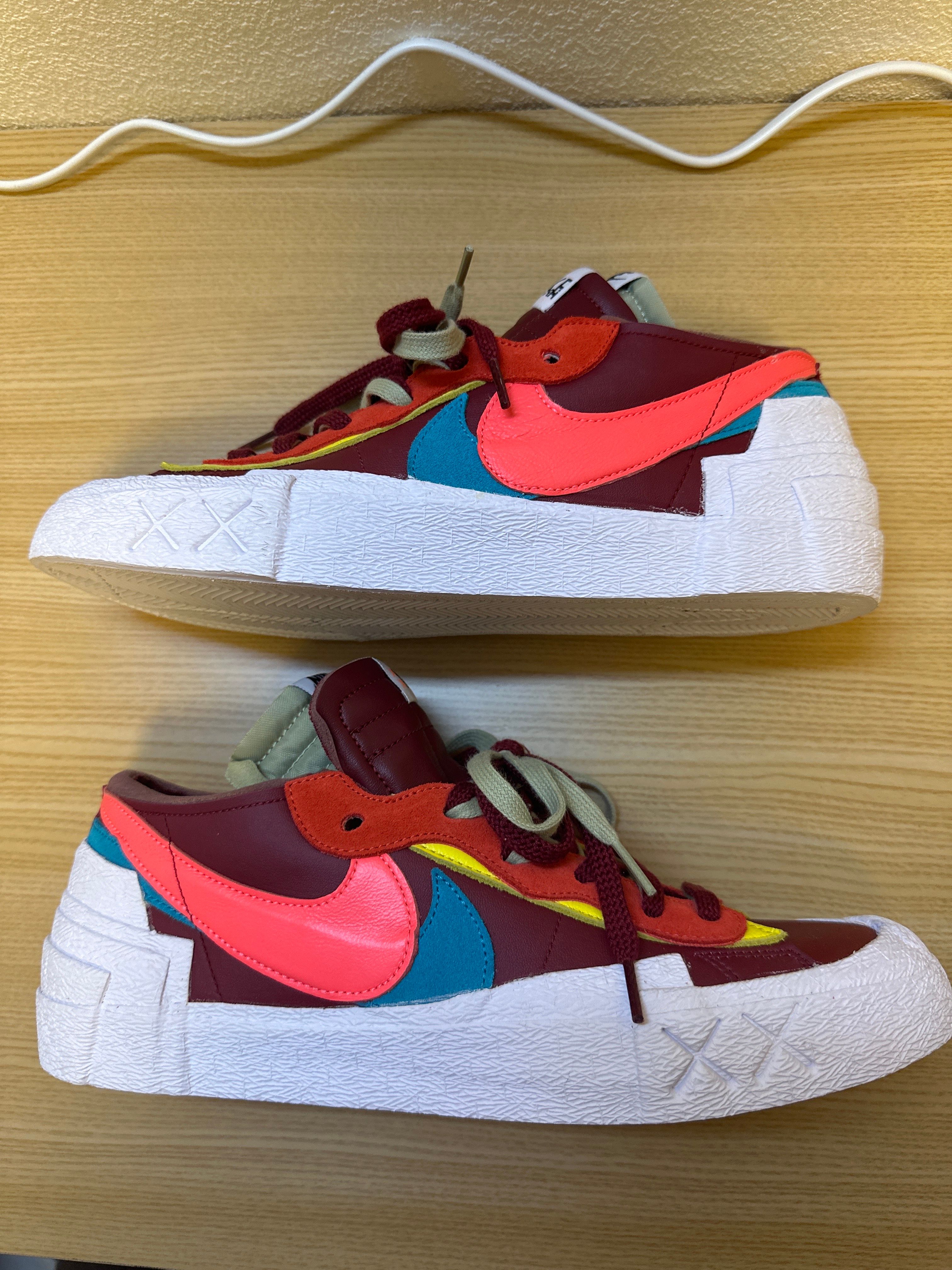 KAWS × sacai × Nike Blazer Low "Team Red"