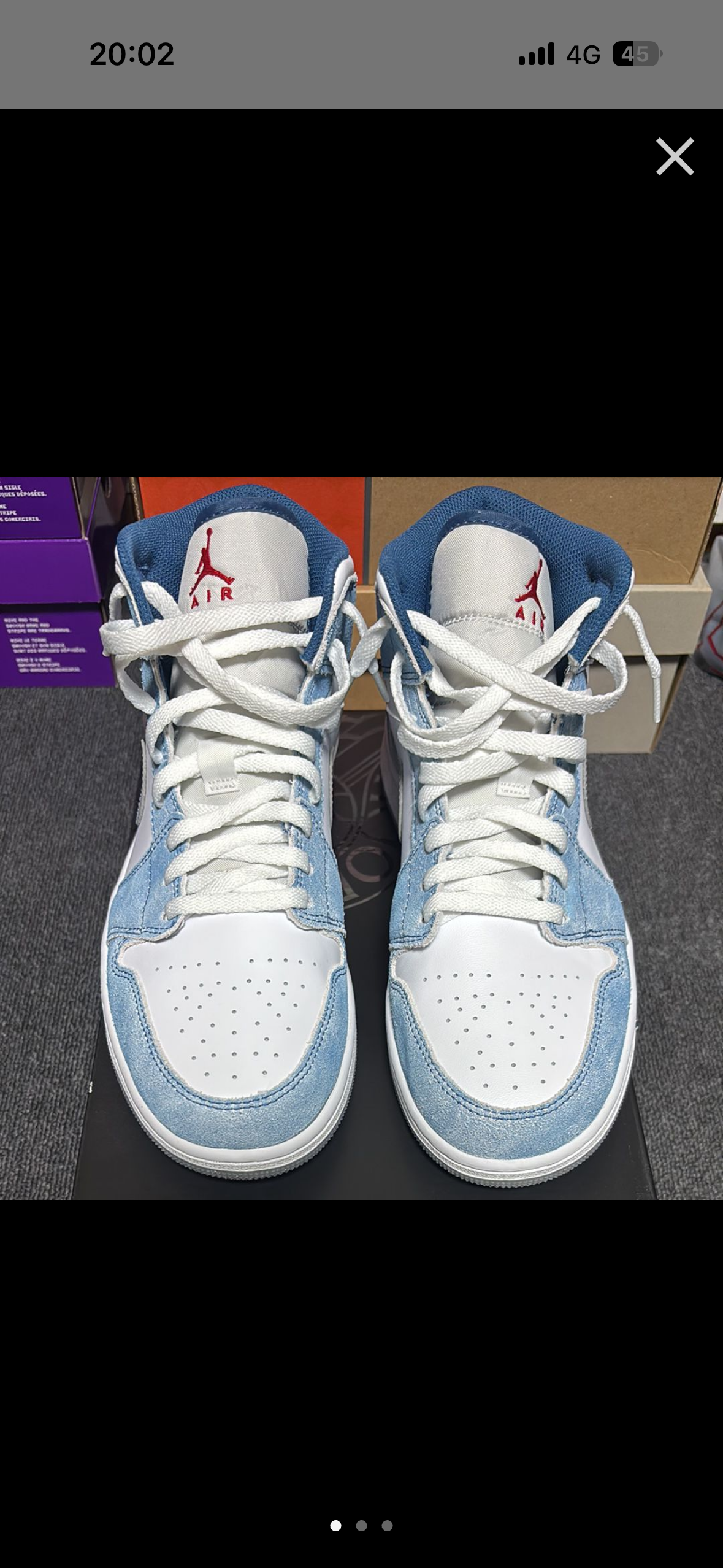 Nike Air Jordan 1 Mid SE "White/Hyper Royal/Red"