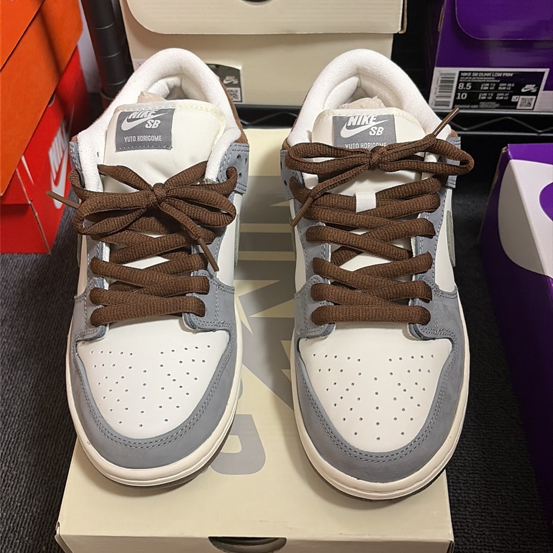 堀米 雄斗(Yuto Horigome) × Nike SB Dunk Low Pro QS "Wolf Grey"