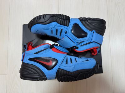 AMBUSH × Nike Air Adjust Force "University Blue and Habanero Red"