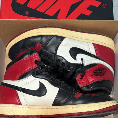 Nike Air Jordan 1 Retro High OG "Bred Toe"