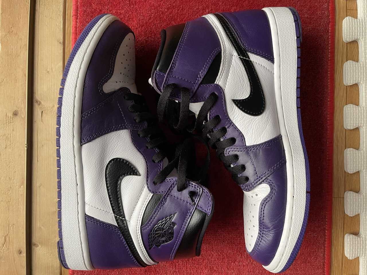 Nike Air Jordan 1 Retro High OG "Court Purple White/Black" (2020)   