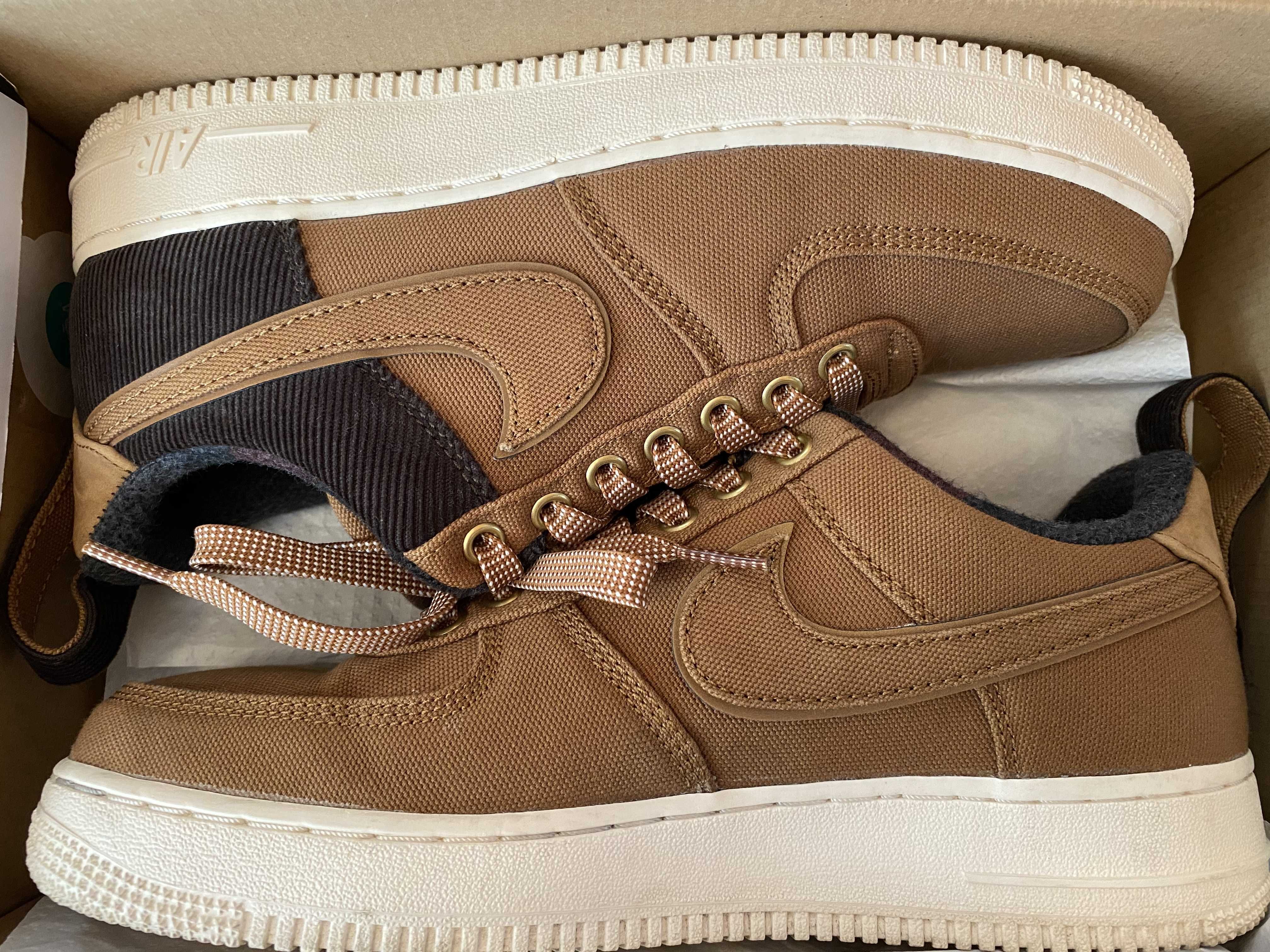 Carhartt WIP × Nike Air Force 1 Low "Ale Brown"