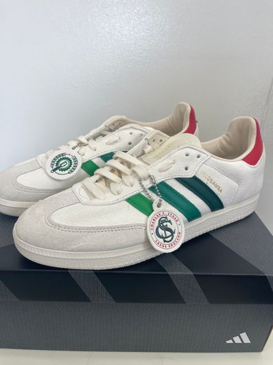 END. × adidas Velosamba Social Cycling "Crystal White"