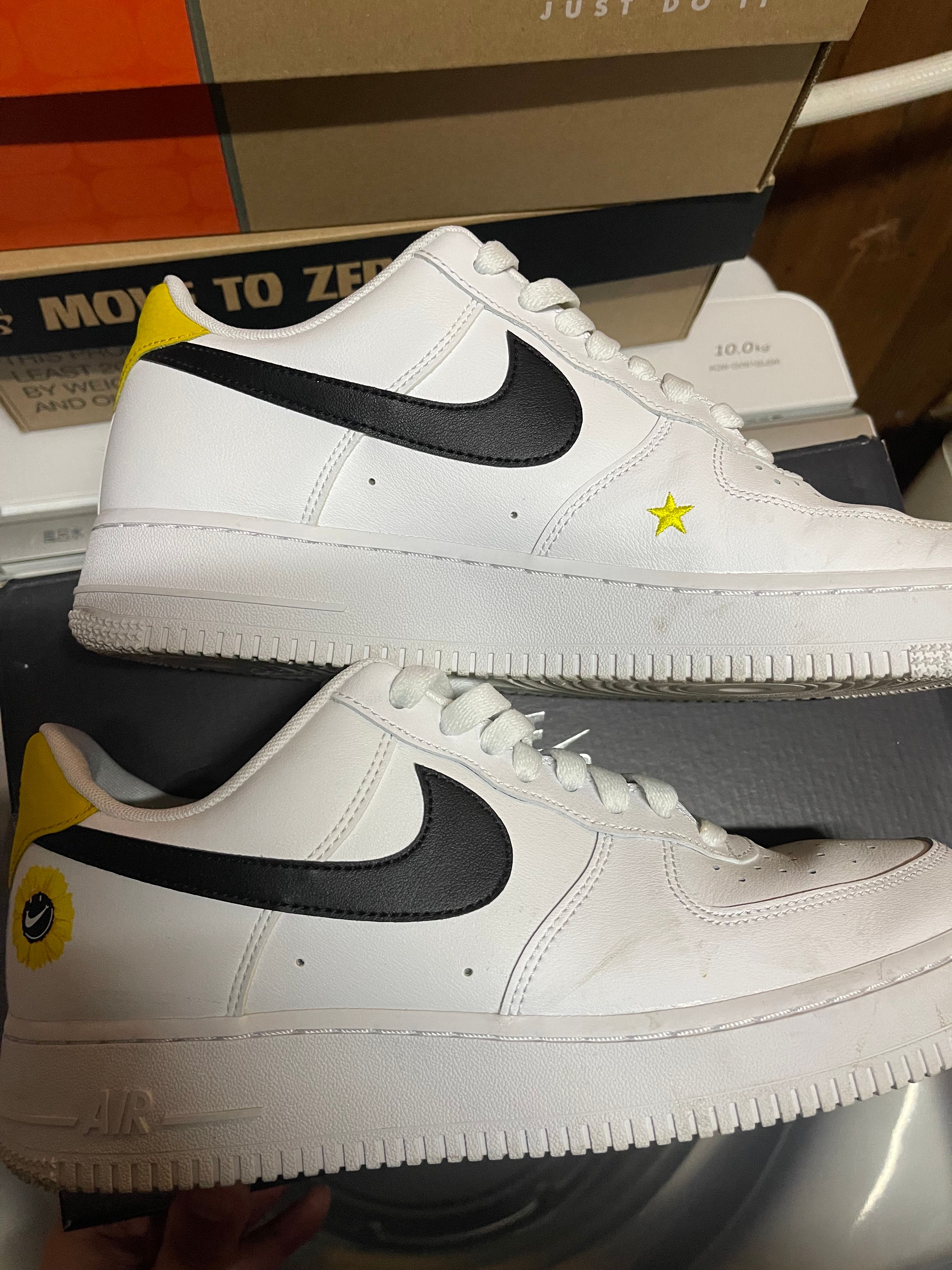 Nike Air Force 1 Low '07 LV8 "White/Black/Yellow"