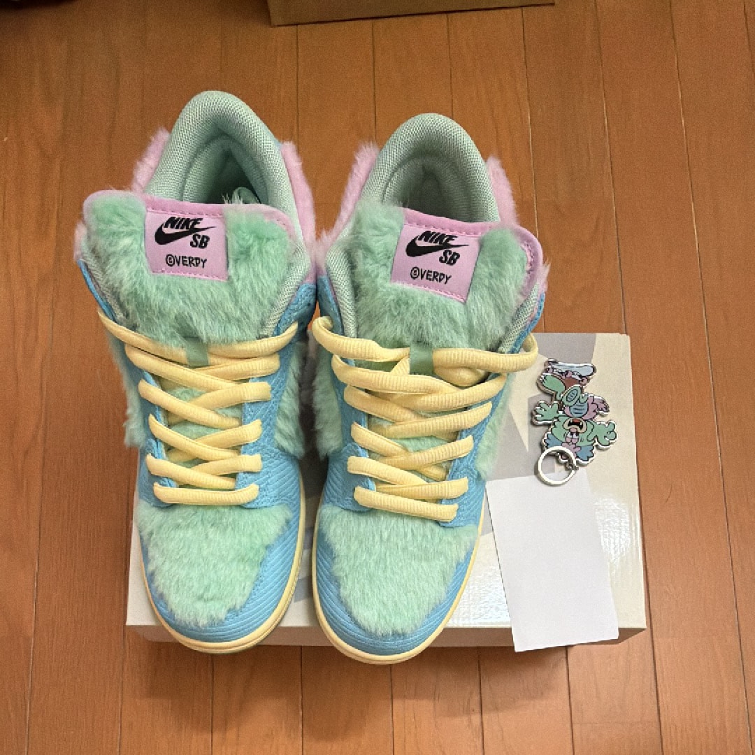 VERDY × Nike SB Dunk Low Pro QS "Visty/Blue Gaze and Enamel Green"