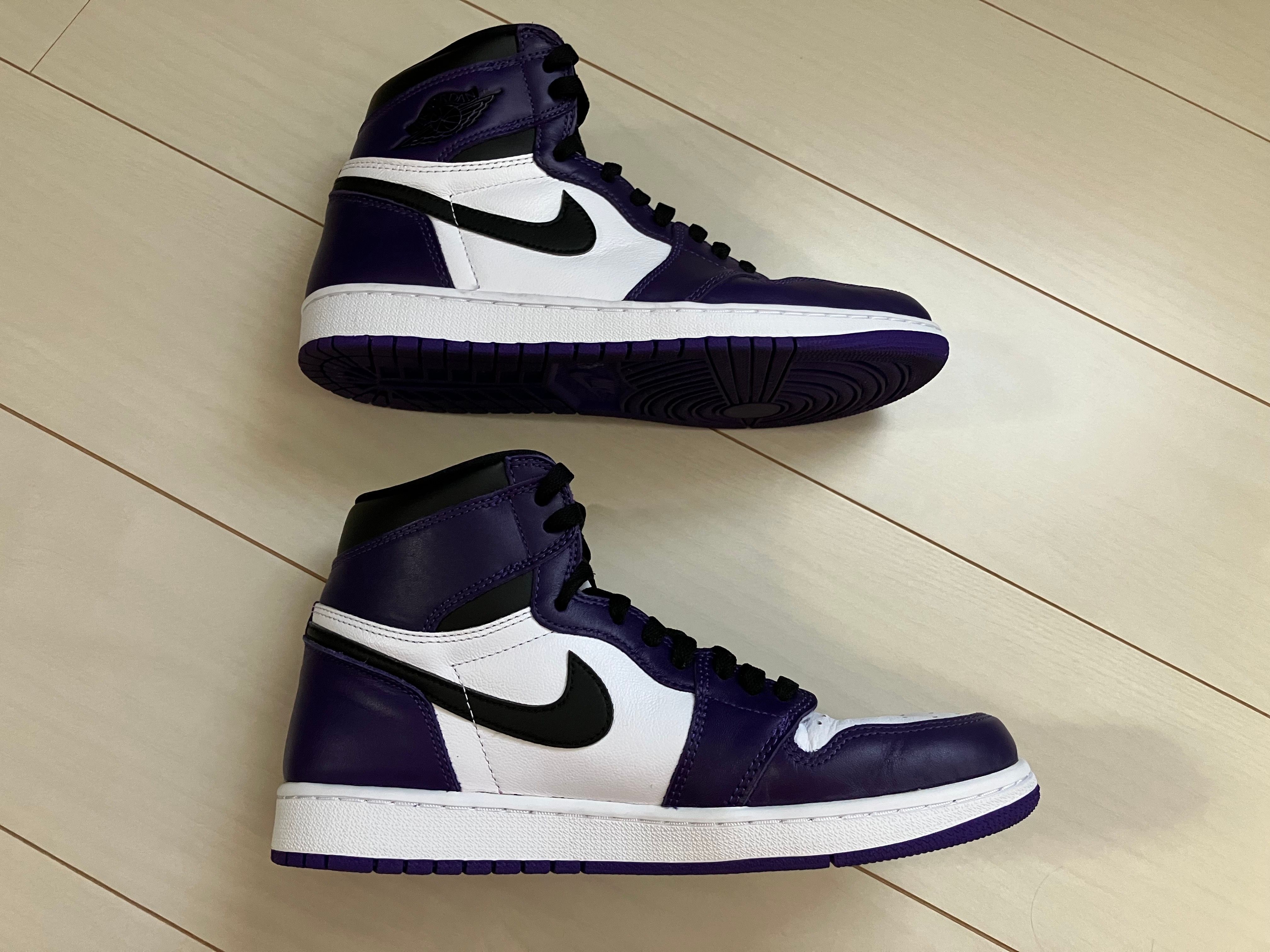 Nike Air Jordan 1 Retro High OG "Court Purple White/Black" (2020)