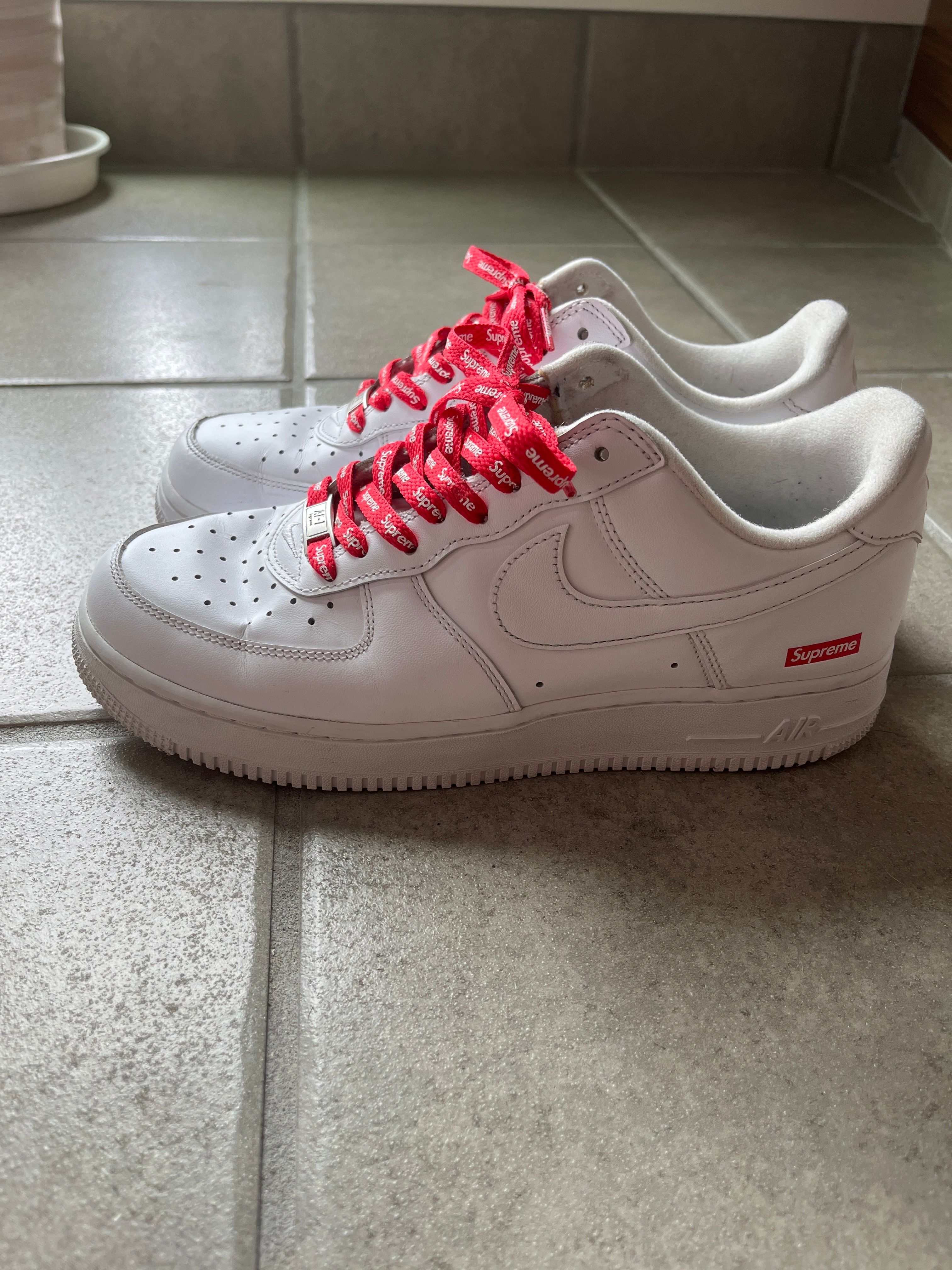Supreme × Nike Air Force 1 Low "White"