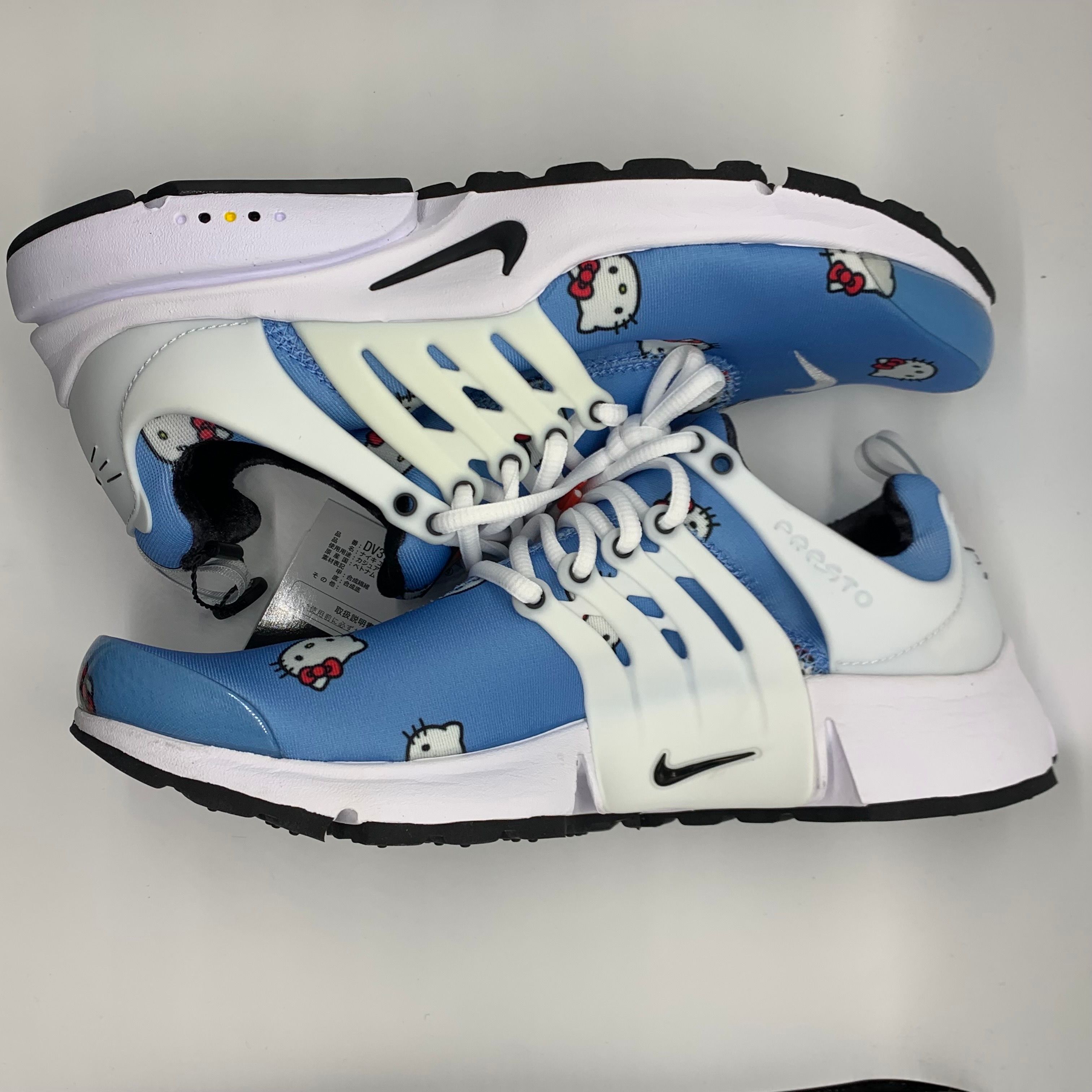 Hello Kitty × Nike Air Presto QS "University Blue/Black/White"