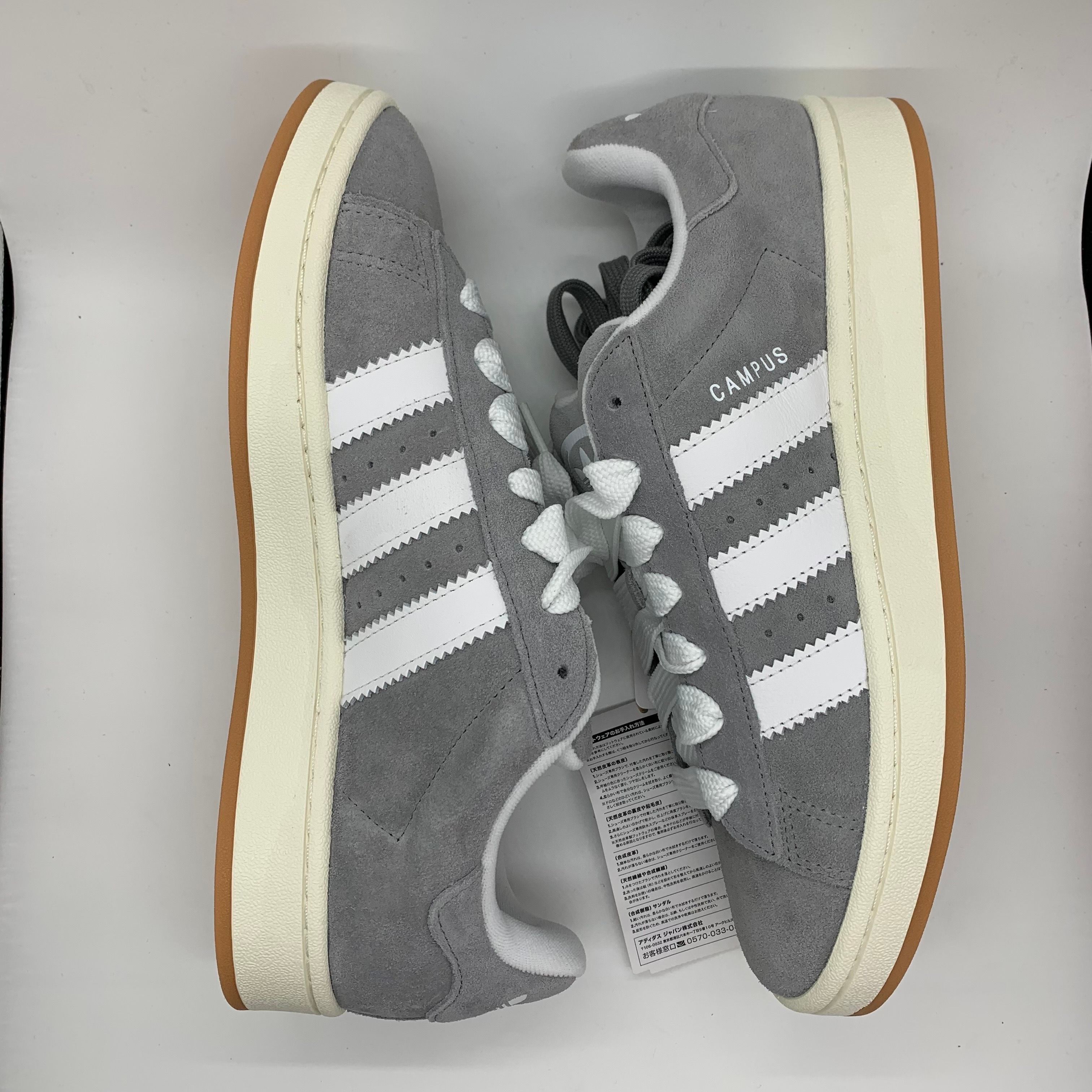 adidas Campus 00s "Gray Three/Footwear White"