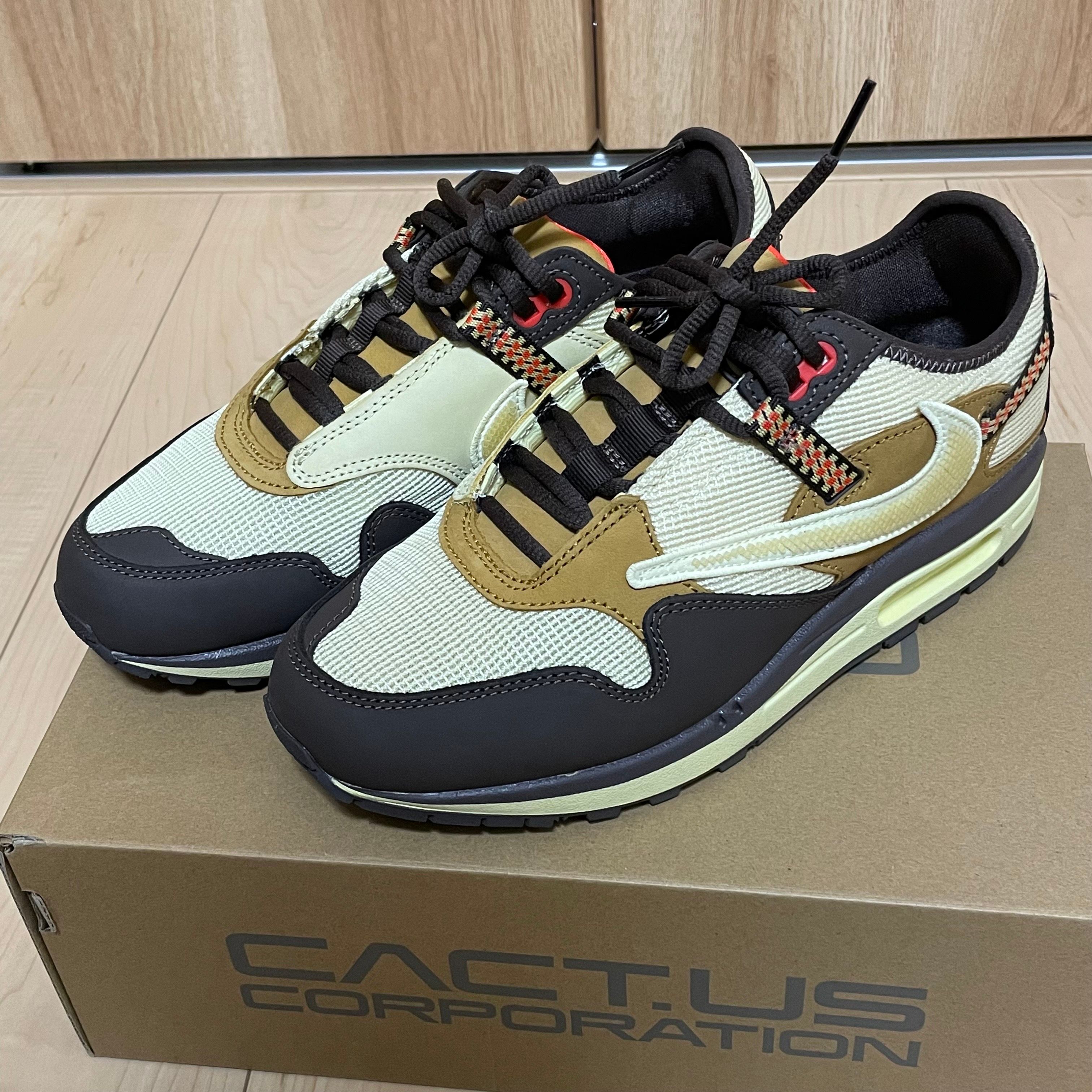 Travis Scott × Nike Air Max 1 "CACT.US Brown"