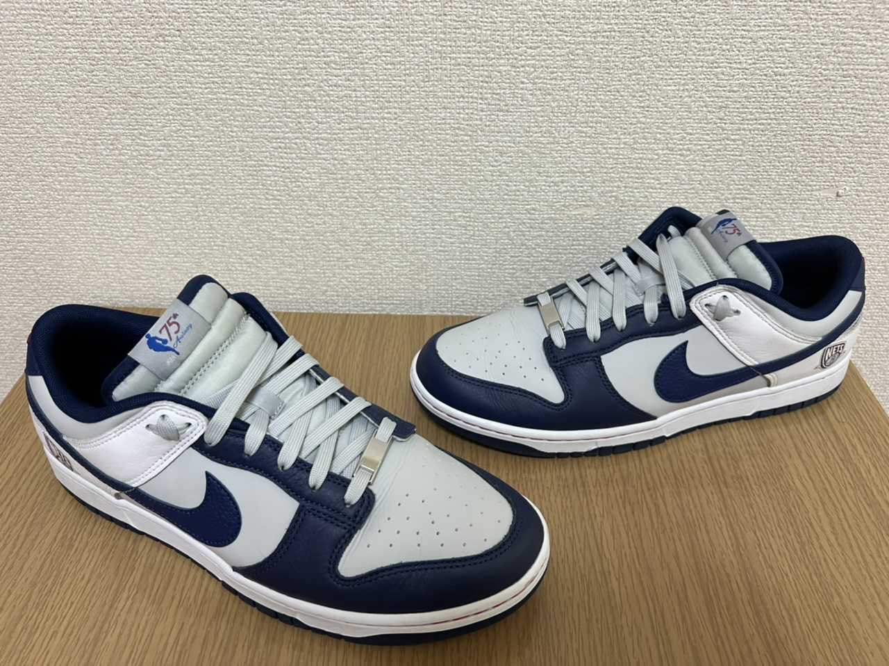 NBA × Nike Dunk Low EMB 75th Anniversary "Nets"