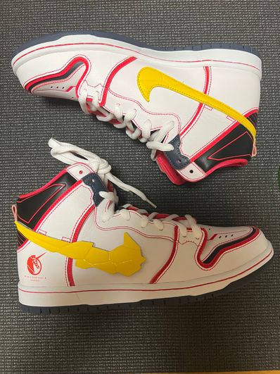 Gundam Unicorn × Nike SB Dunk High PRO QS "UNICORN"