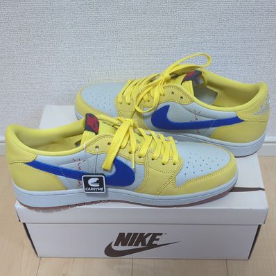 Travis Scott × Nike Women's Air Jordan 1 Retro Low OG "Canary"