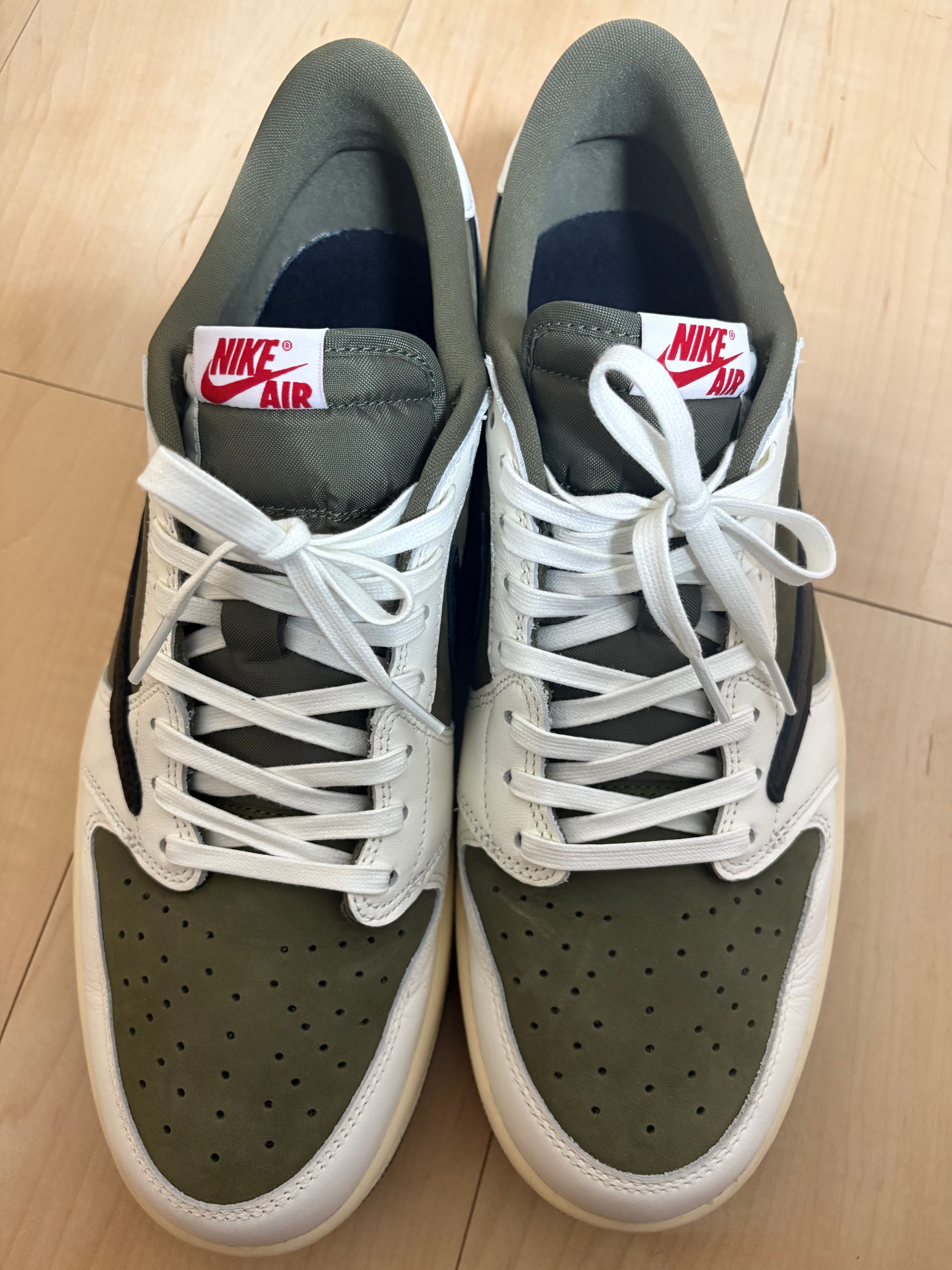 Travis Scott × Nike Air Jordan 1 Low OG SP "Reverse Olive"