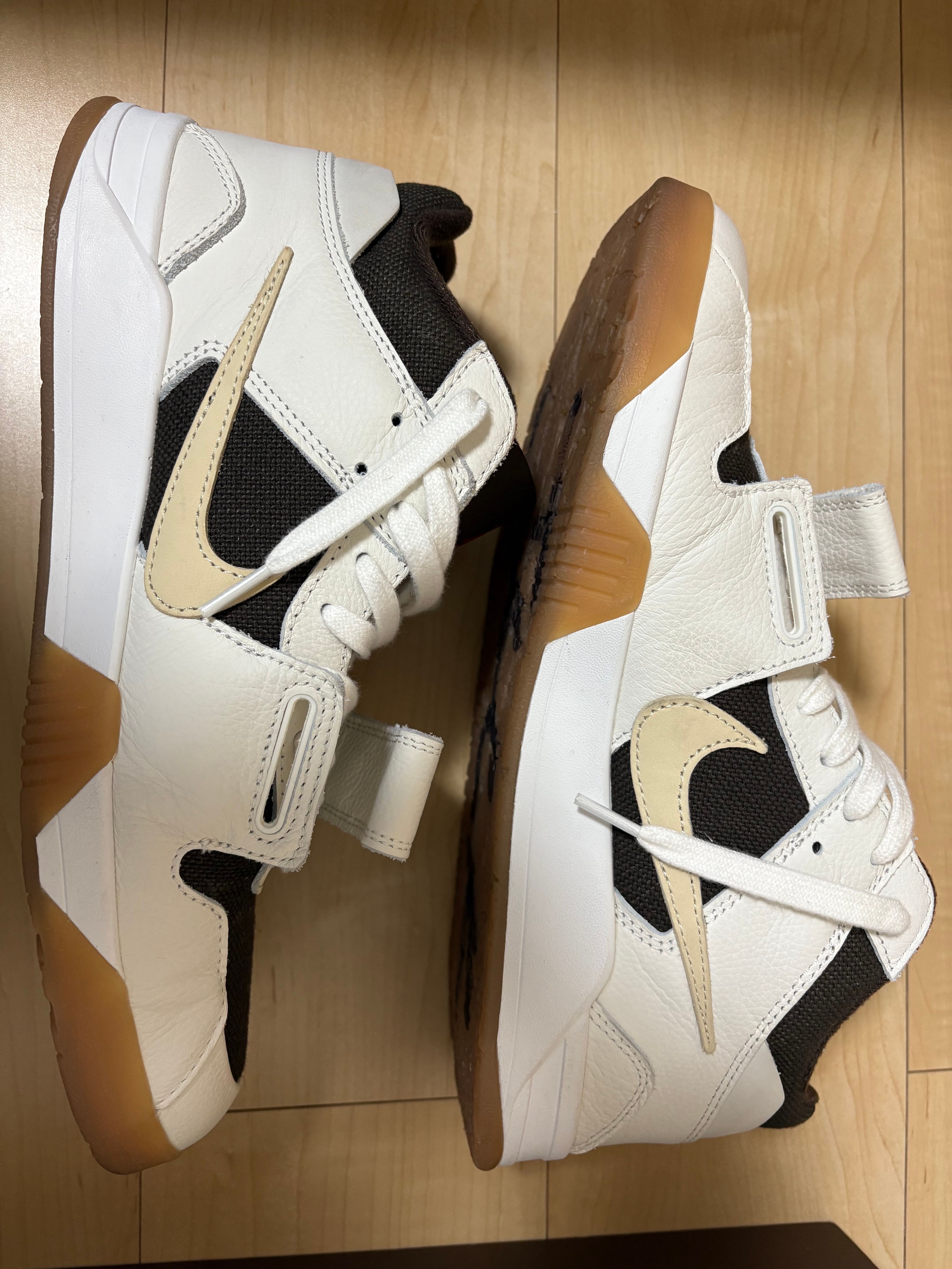 Travis Scott × Nike Jordan Jumpman Jack TR "Sail and Dark Mocha"