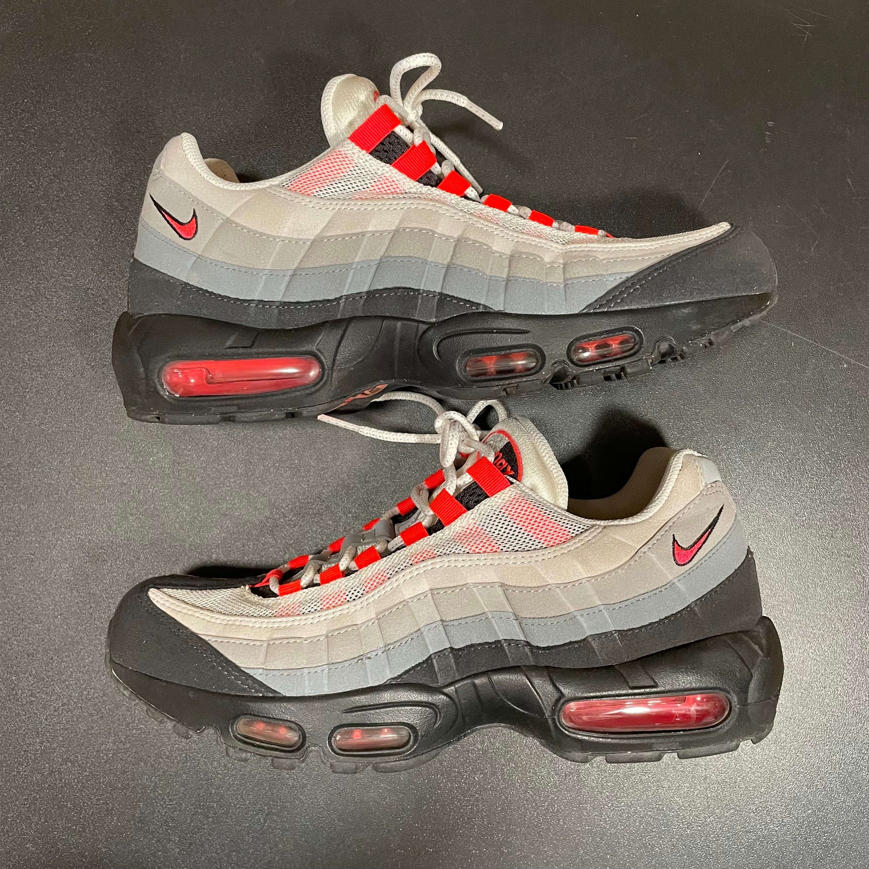 Nike Air Max 95 "White/Solar Red"
