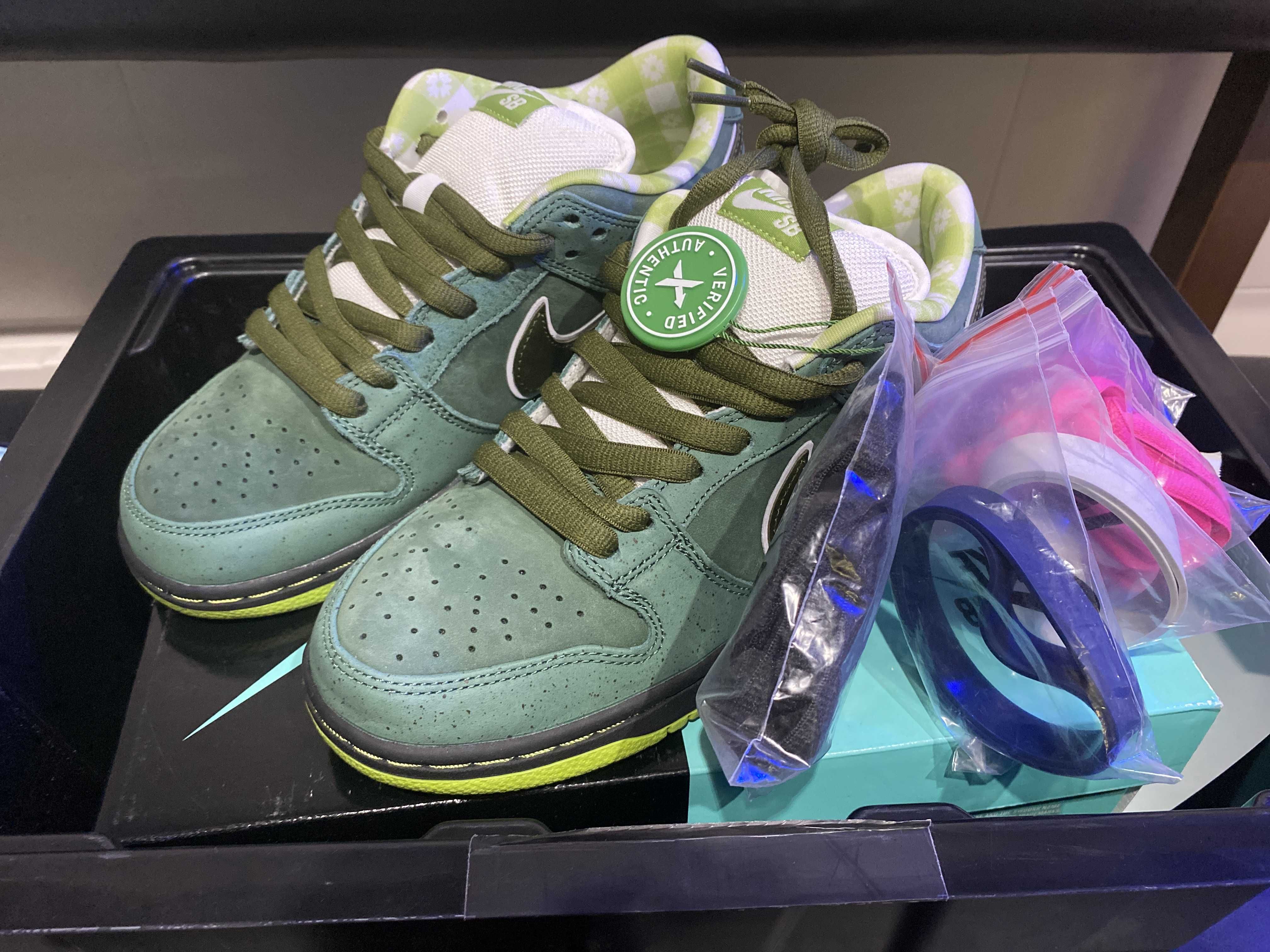 Concepts × Nike SB Dunk Low "Green Lobster"