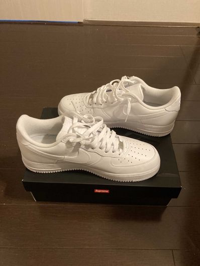 Supreme × Nike Air Force 1 Low "White"