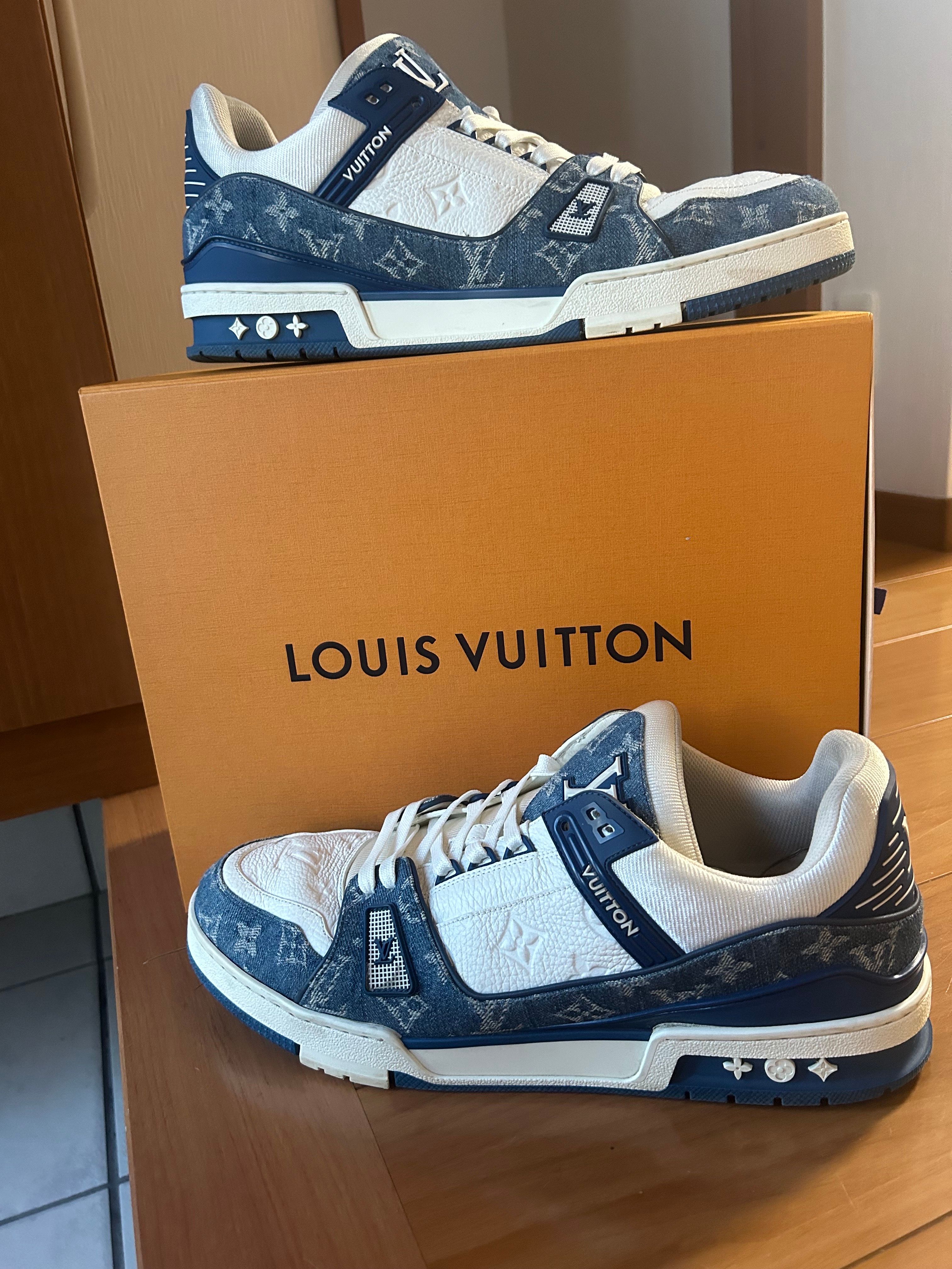 Louis Vuitton Trainer Line Sneakers "Marine"