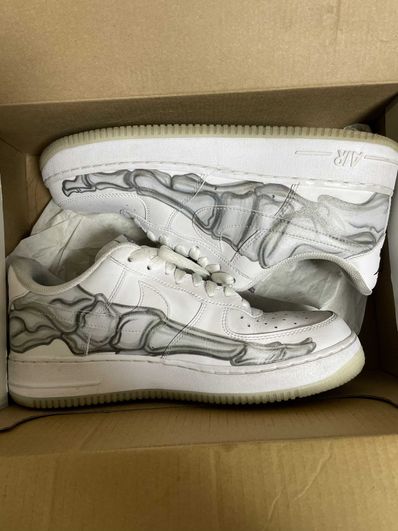 Nike Air Force 1 Low "White Skeleton"