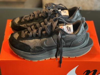 sacai × Nike VaporWaffle "Black Gum"