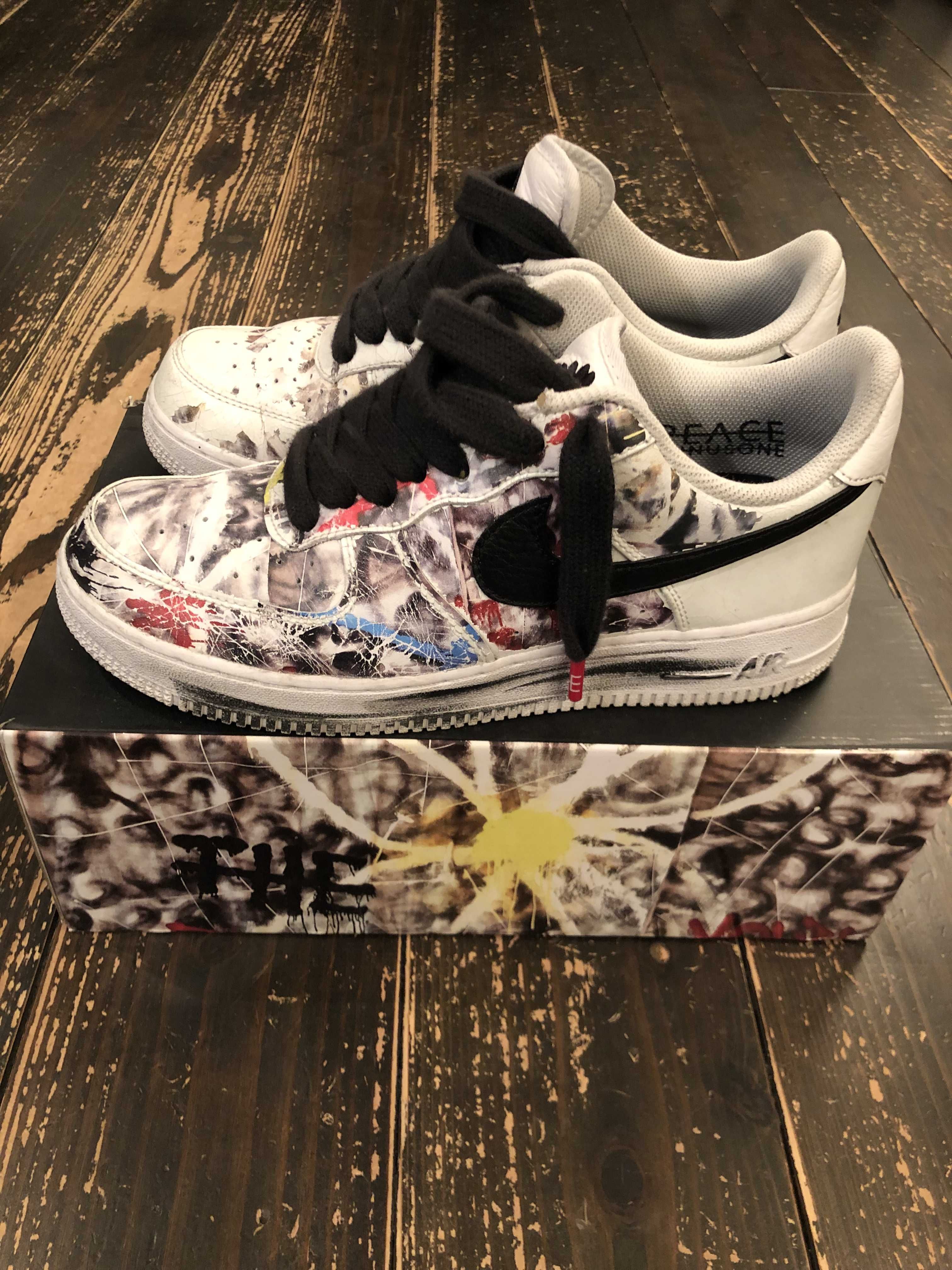 PEACEMINUSONE × Nike Air Force 1 Low "Para-noise/White/Black" / G-DRAGON