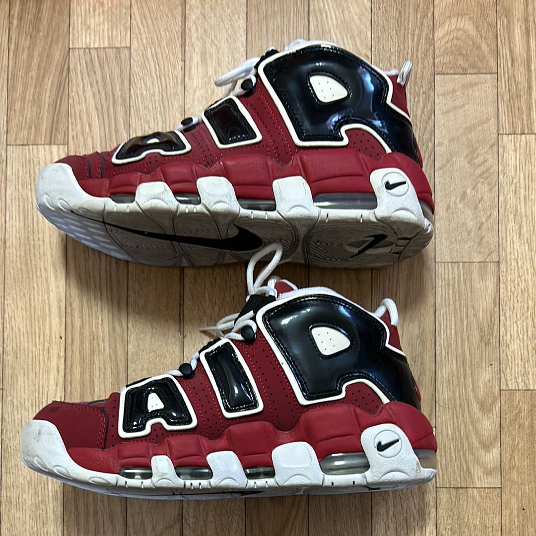 Nike Air More Uptempo ’96 "Black and Varsity Red" (2021)