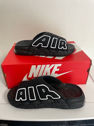 Nike Air More Uptempo Slide "Black" (DV2132-001/DV2137-001)