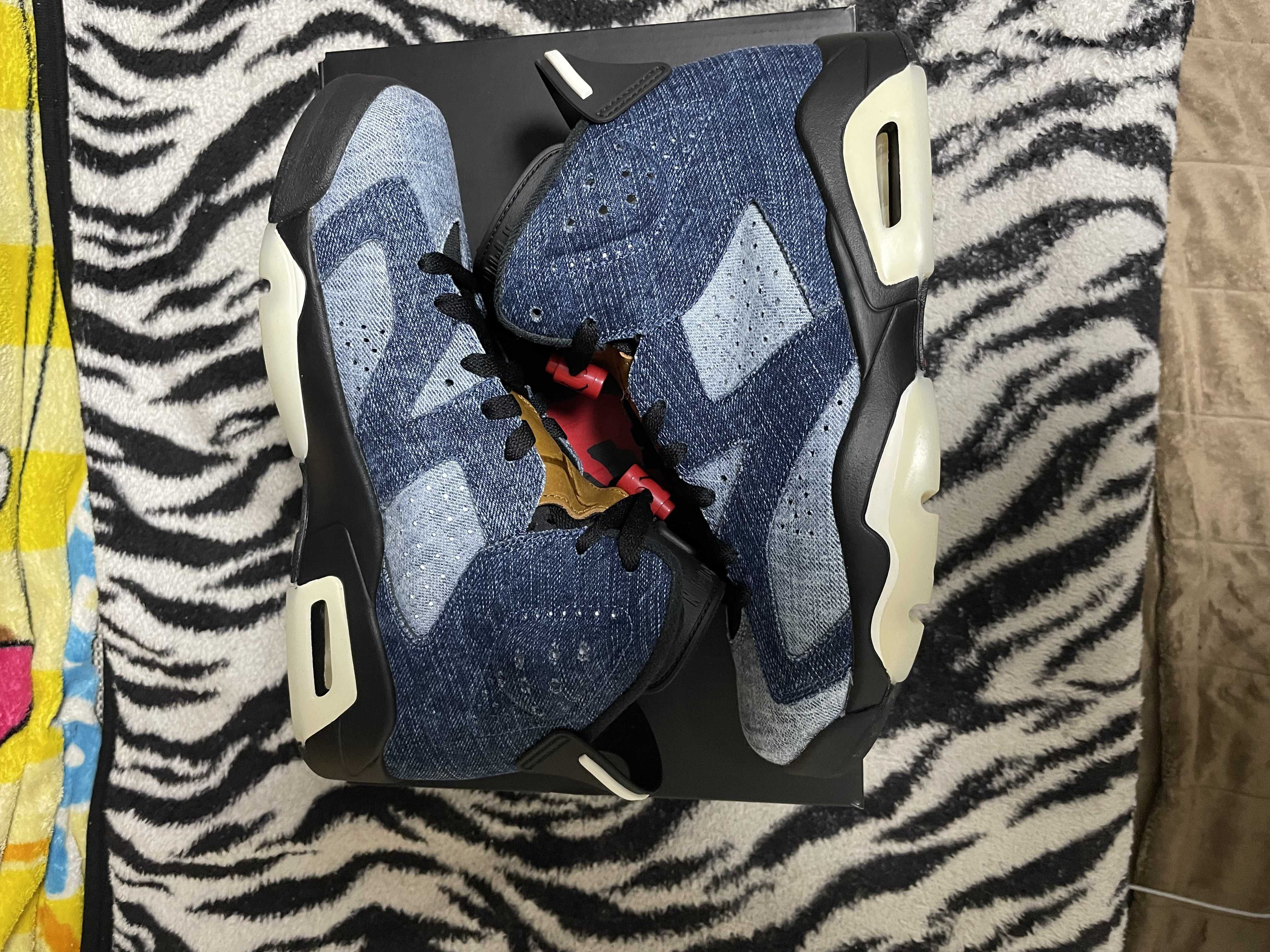 NIKE AIR JORDAN 6 "WASHED DENIM"