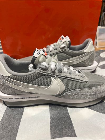 Fragment × sacai × Nike LD Waffle "Light Smoke Grey"