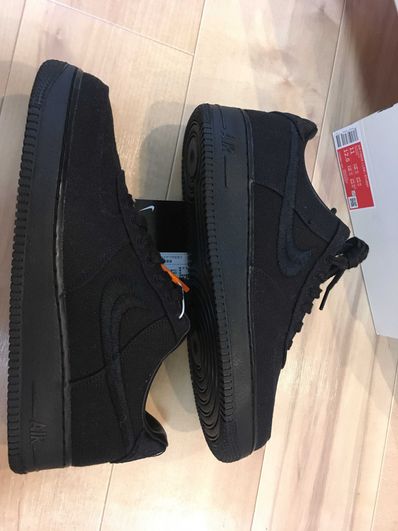 Stussy × Nike Air Force 1 Low "Triple Black"