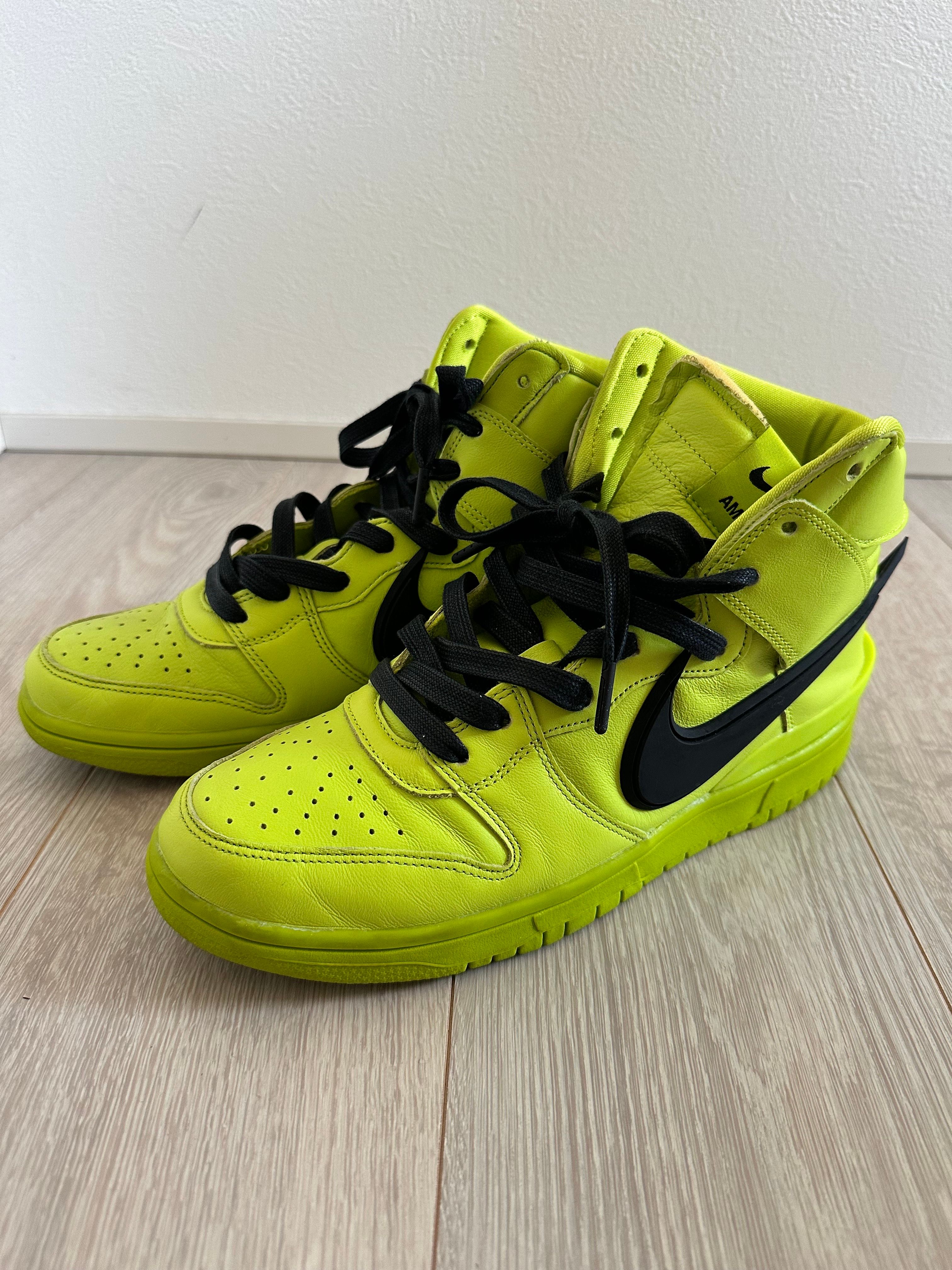 AMBUSH × NIKE DUNK HIGH "FLASH LIME"