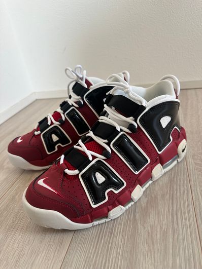 Nike Air More Uptempo ’96 "Black and Varsity Red" (2021)