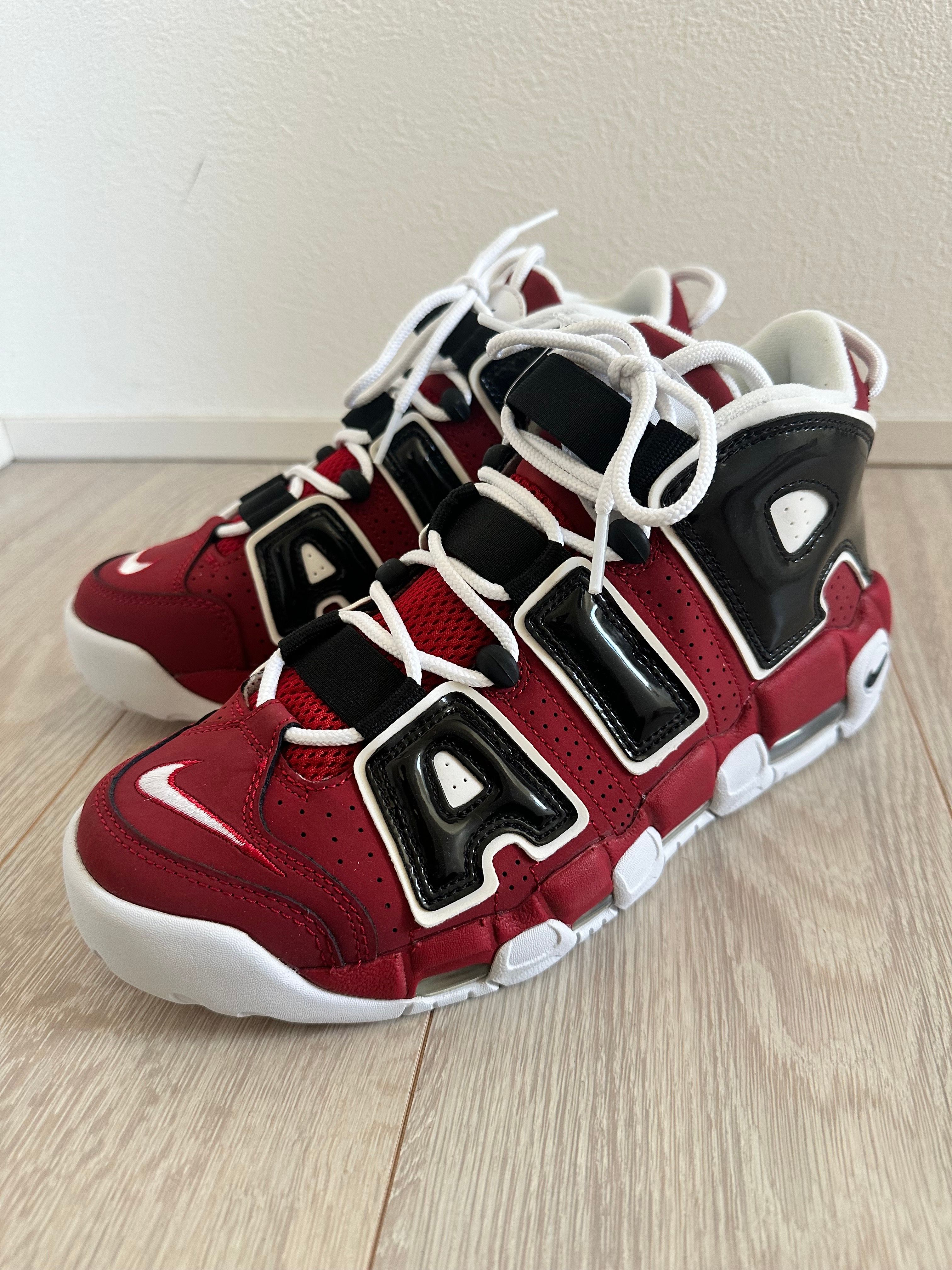 Nike Air More Uptempo ’96 "Black and Varsity Red" (2021)