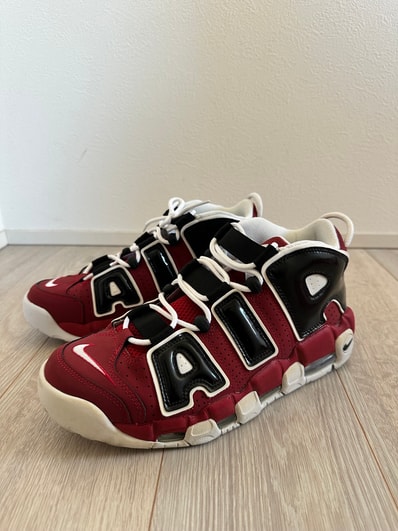 Nike Air More Uptempo ’96 "Black and Varsity Red" (2021)