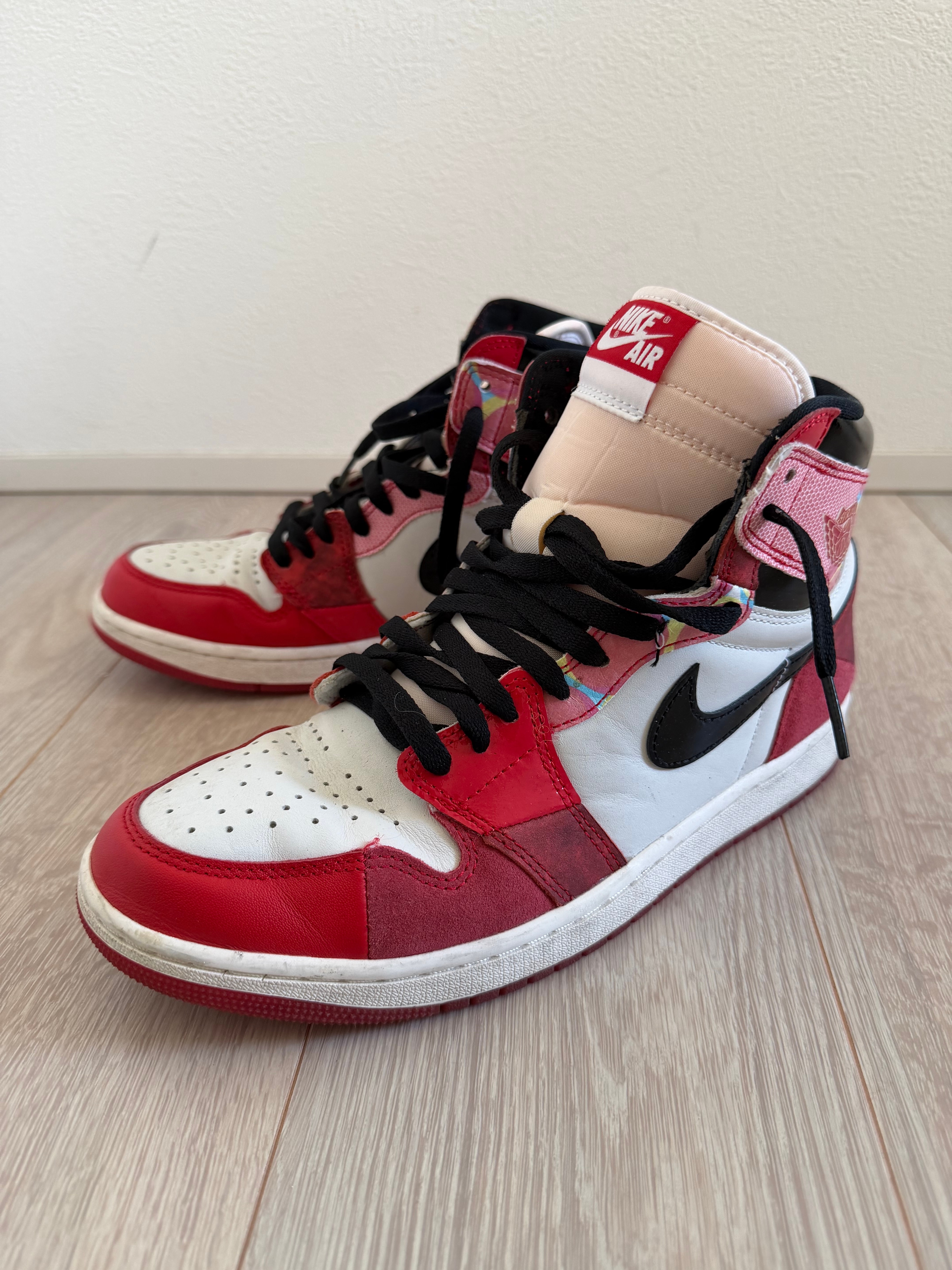 Spider-Man × Nike Air Jordan 1 Retro High OG SP "Spider-Man: Across the Spider-Verse/University Red"