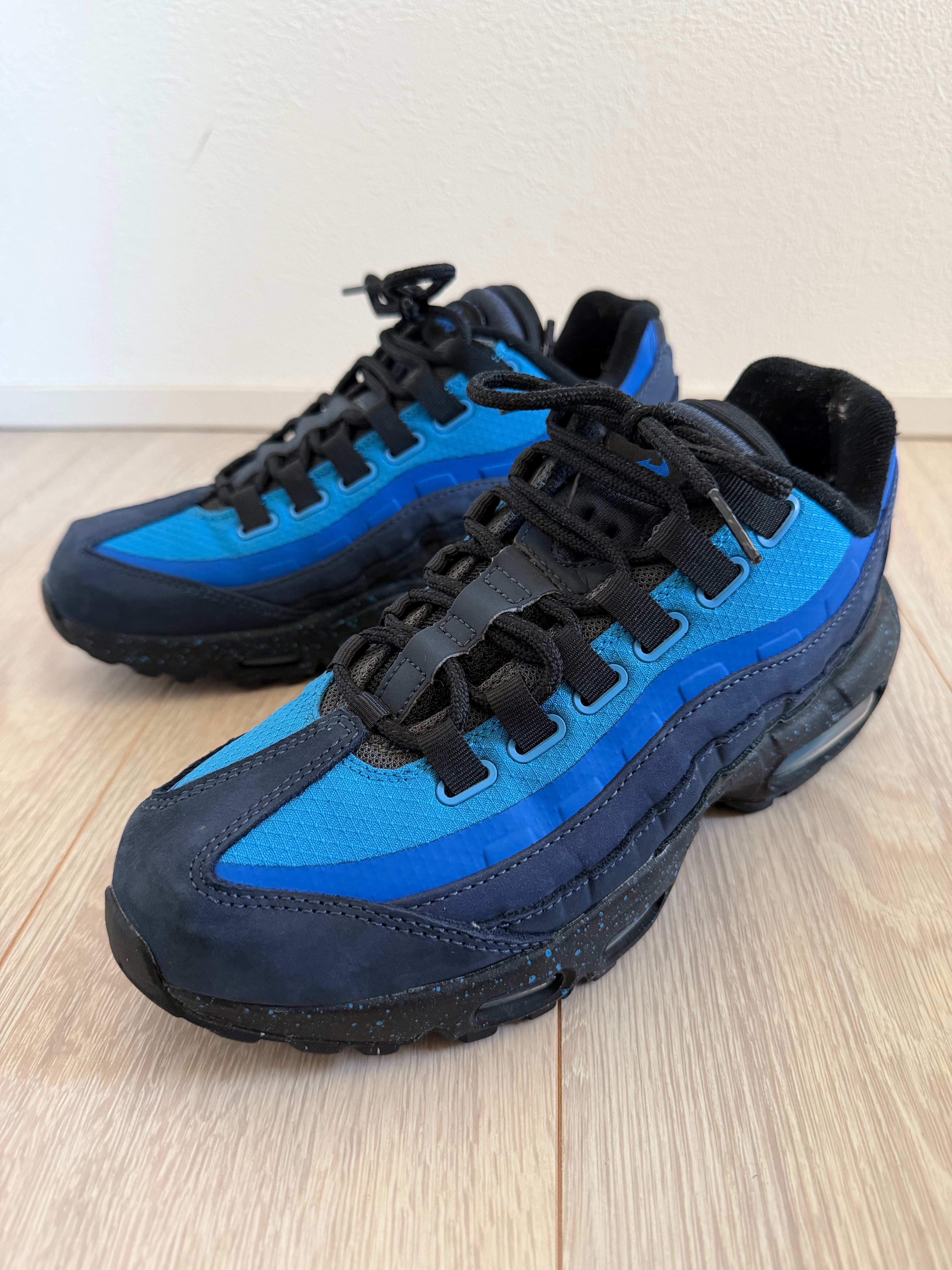 Stash × Nike Air Max 95 "Black and Harbor Blue" (2024)