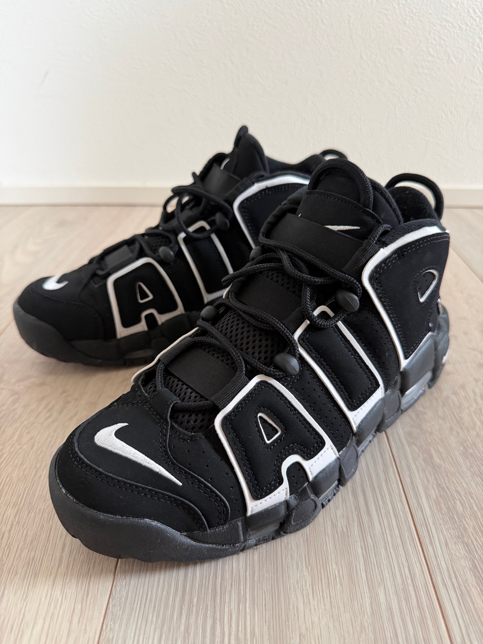 Nike Air More Uptempo OG "Black/White"(2023)