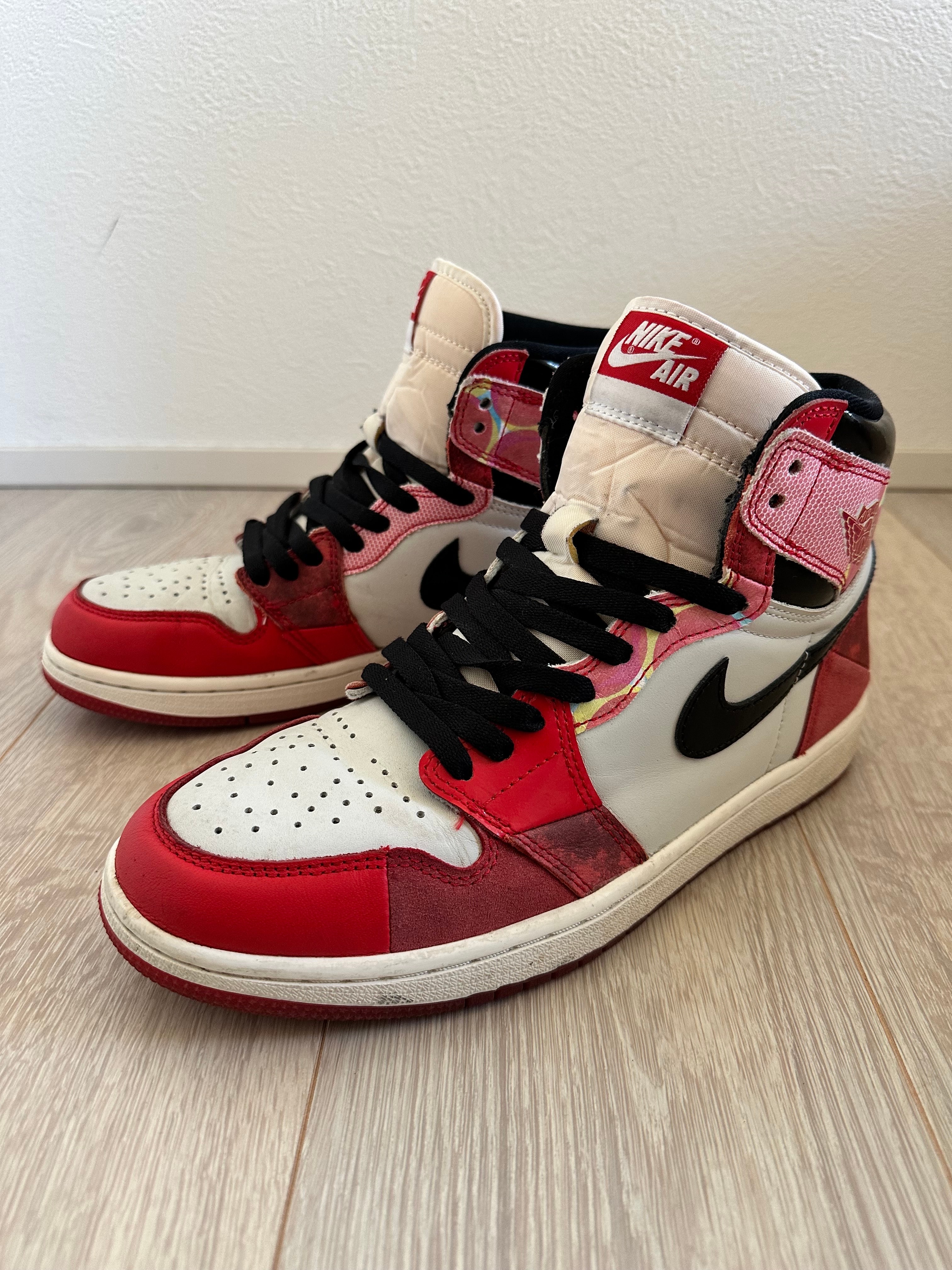 Spider-Man × Nike Air Jordan 1 Retro High OG SP "Spider-Man: Across the Spider-Verse/University Red"