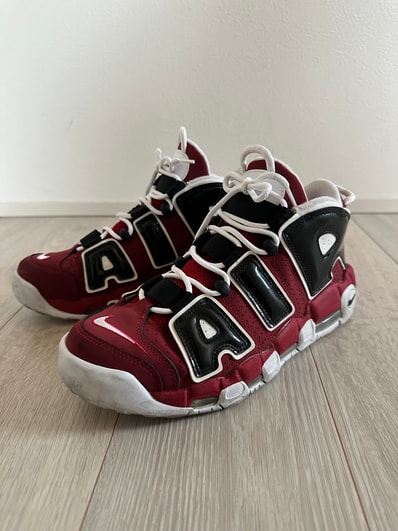 Nike Air More Uptempo ’96 "Black and Varsity Red" (2021)