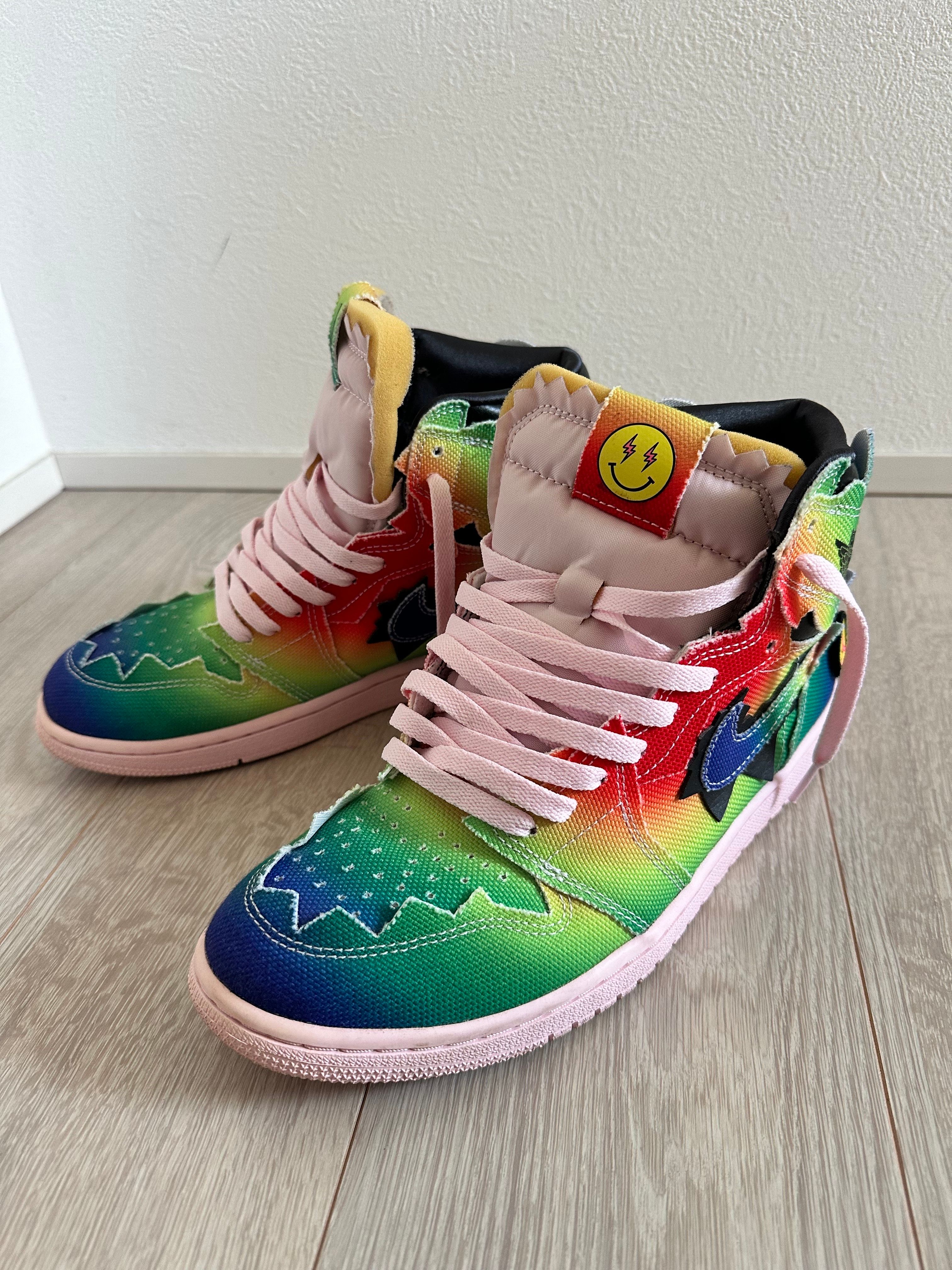 J Balvin × Nike Air Jordan 1 High OG "Rainbow"